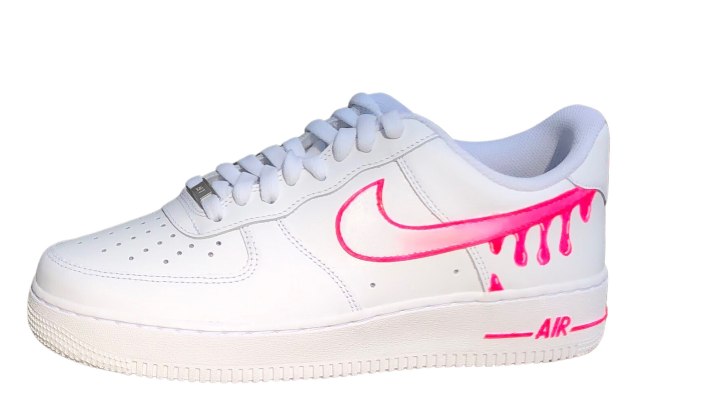 Drippy Nike AF1 (Pink)